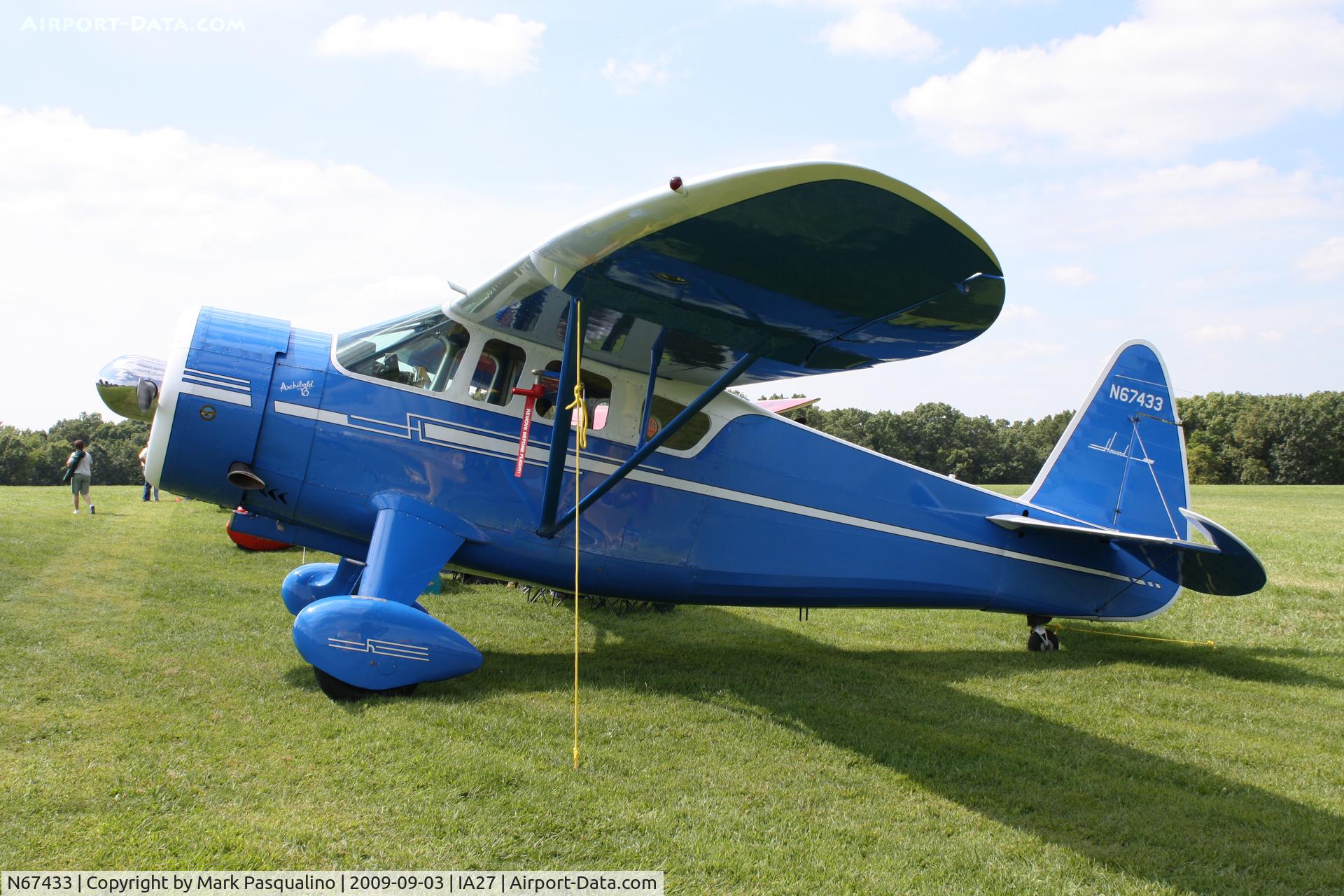 N67433, 1942 Howard Aircraft DGA-15P C/N 563, Howard DGA-15P