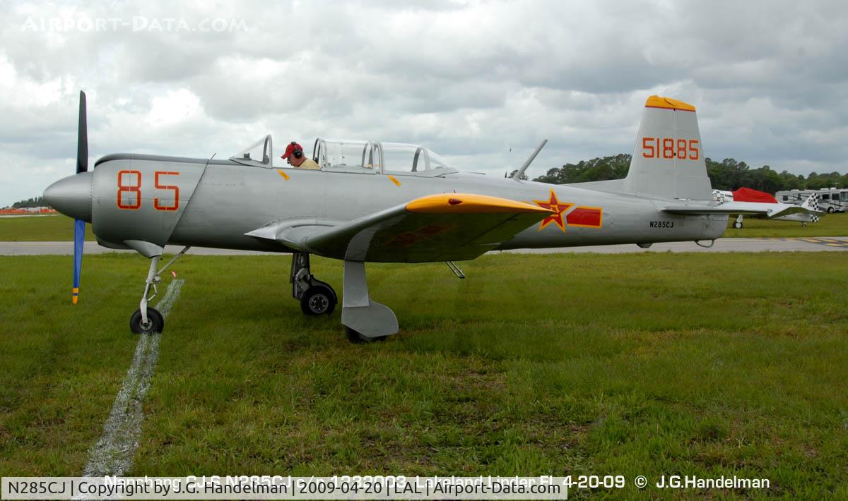 N285CJ, 1965 Nanchang CJ-6 C/N 1232003, arrived for Sun N' Fun