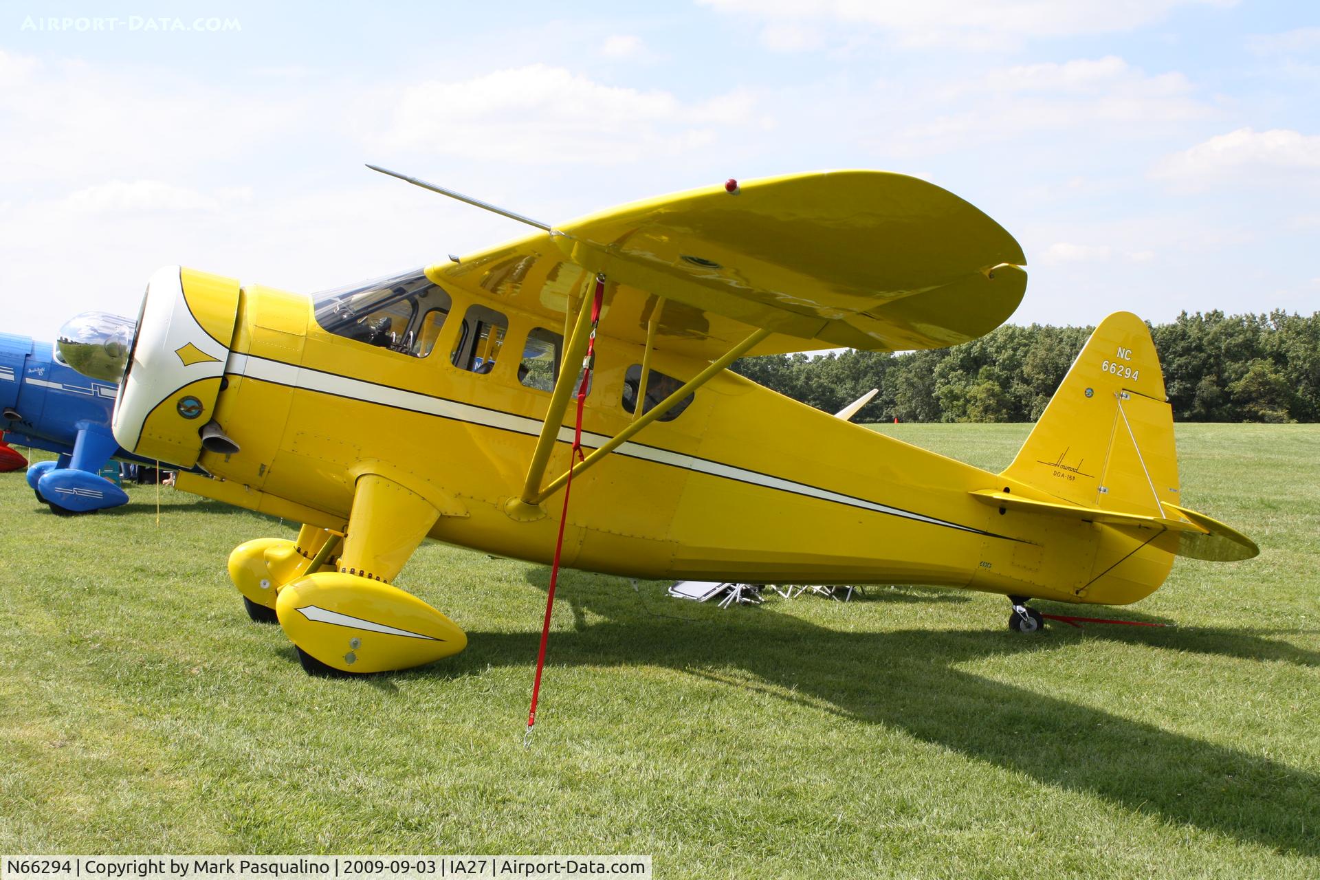 N66294, 1943 Howard Aircraft DGA-15P C/N 892, Howard DGA-15P