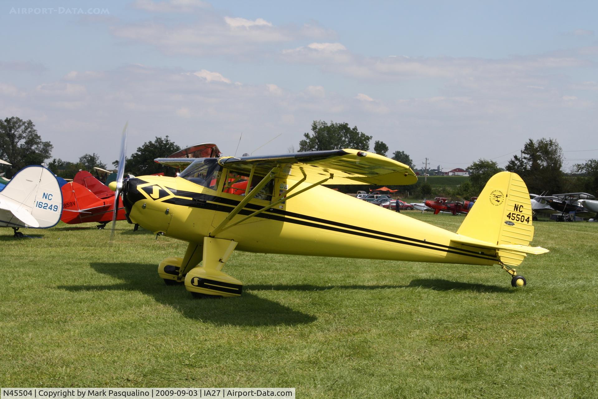 N45504, 1946 Luscombe 8A C/N 2031, Luscombe 8A