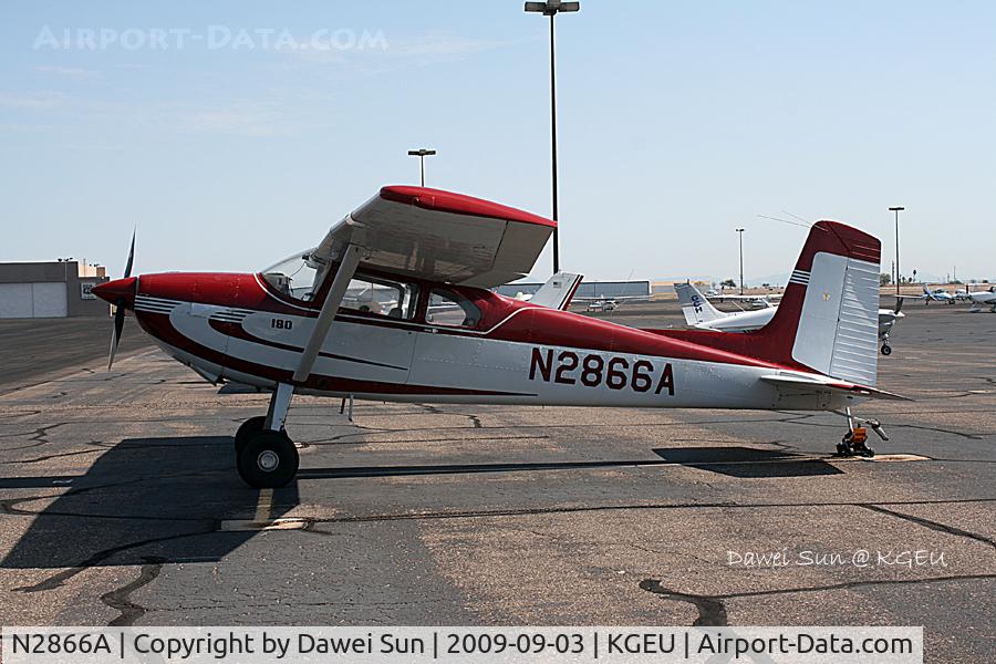 N2866A, 1953 Cessna 180 C/N 30066, KGEU