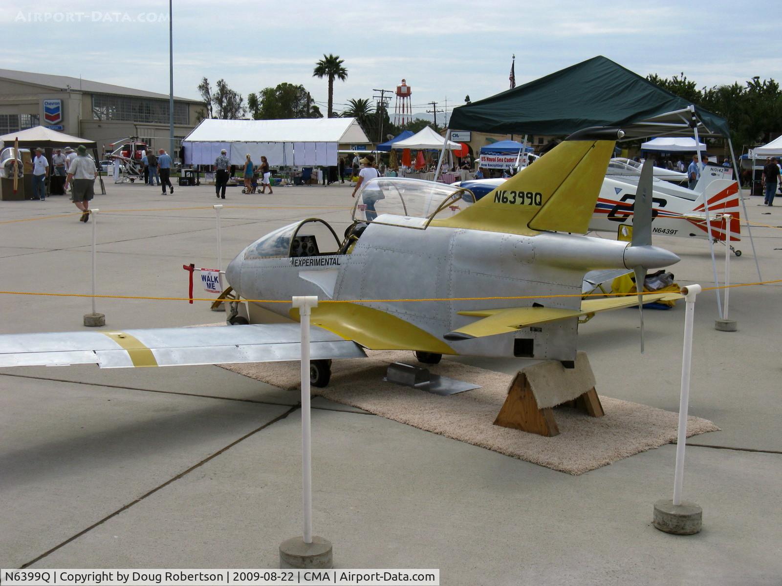 N6399Q, Bede BD-5B C/N 4986, Loomis BEDE BD5-B. Hirth 2706 68 Hp pusher engine