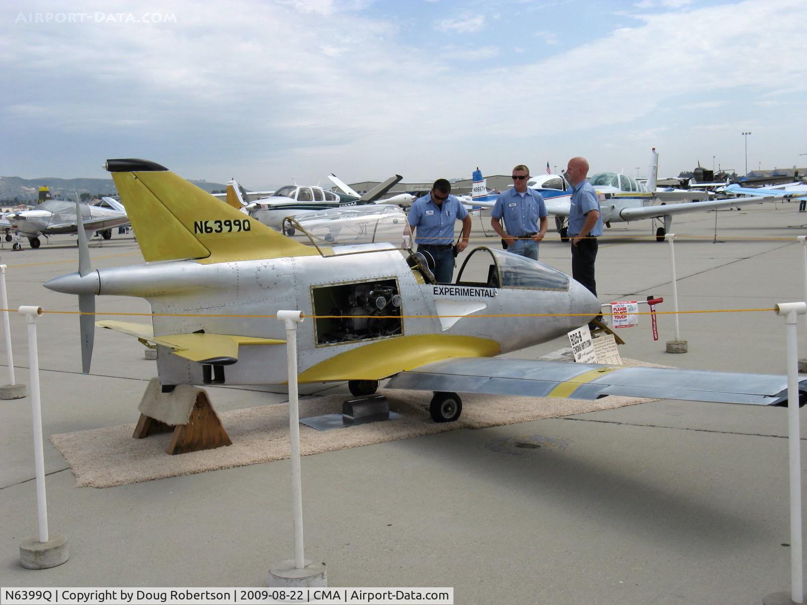 N6399Q, Bede BD-5B C/N 4986, Loomis BEDE BD5-B. Hirth 2706 68 Hp pusher engine