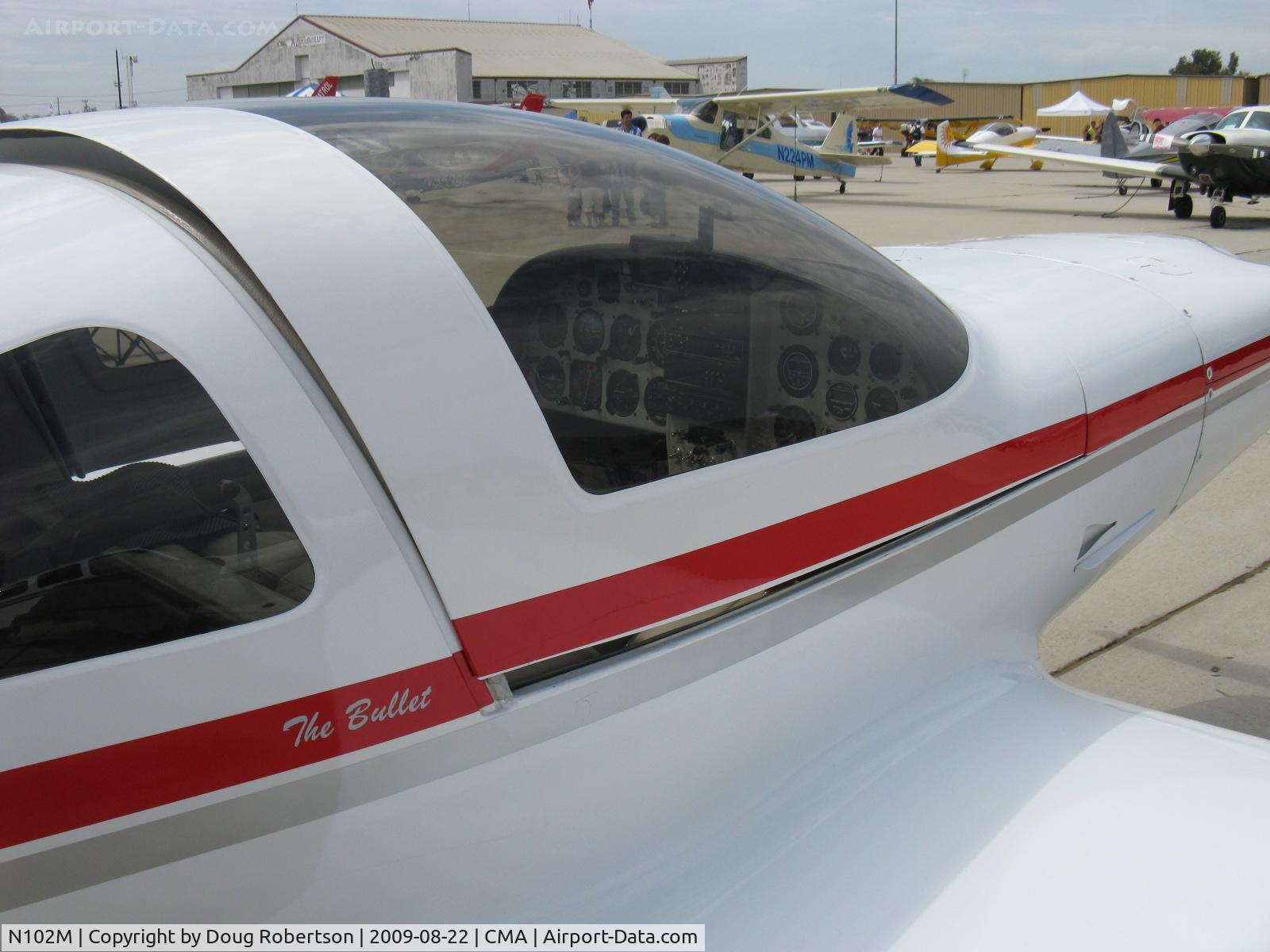 N102M, 2002 Lancair 320 C/N 175, 2002 Wood LANCAIR 320 'The Bullet', Lycoming IO-320, panel