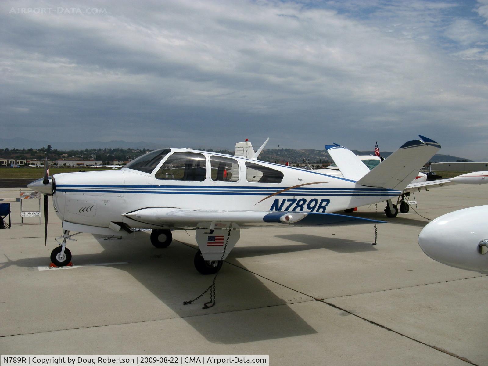 N789R, 1965 Beech S35 Bonanza C/N D-7777, 1965 Beech S35 BONANZA, Continental IO-520-B 285 Hp
