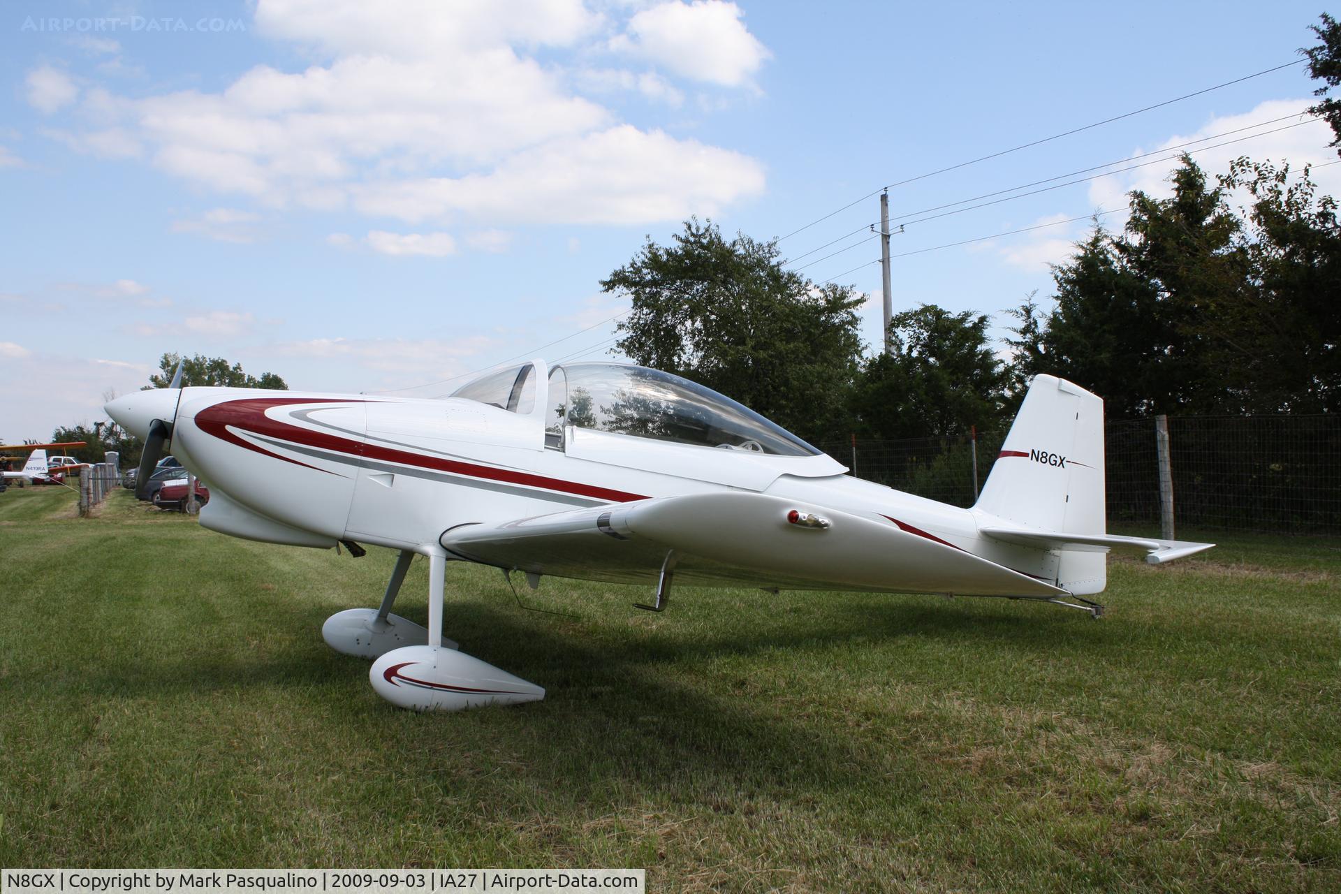 N8GX, 2003 Vans RV-8 C/N 80431, Experemental-8