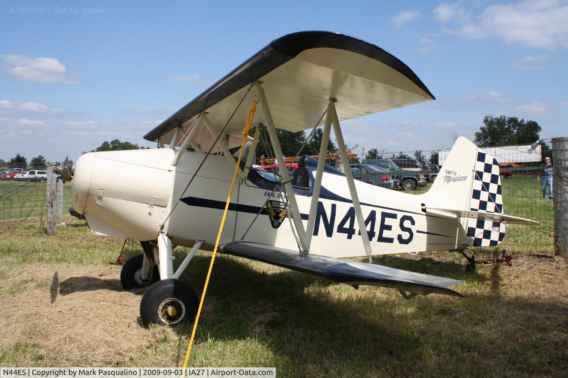 N44ES, 1975 Smith DSA-1 Miniplane C/N ES-1, Smith Miniplane