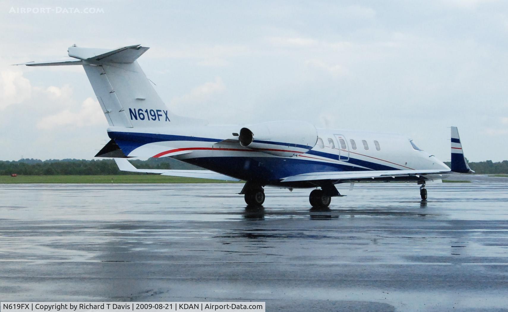 N619FX, 2007 Learjet Inc 45 C/N 2082, 2007 Lear 45 in Danville Va.