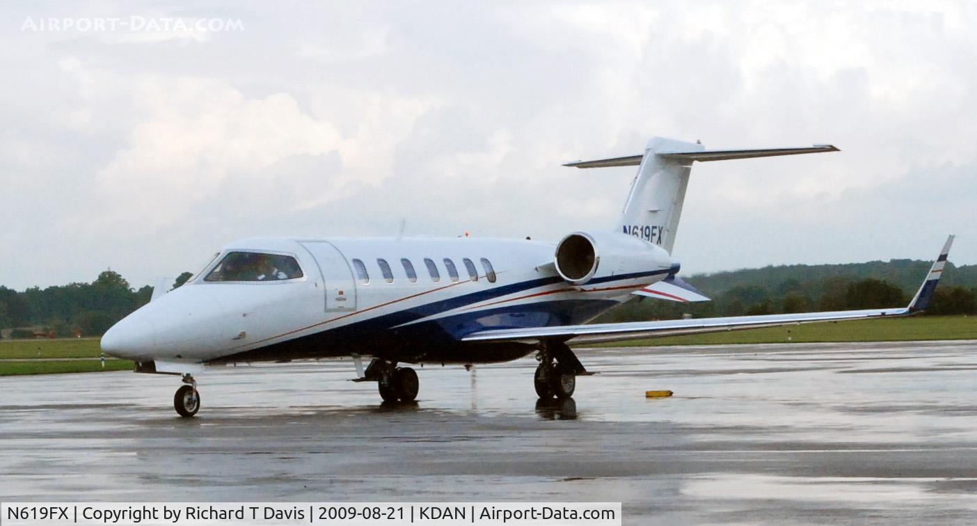 N619FX, 2007 Learjet Inc 45 C/N 2082, 2007 Lear 45 in Danville Va.