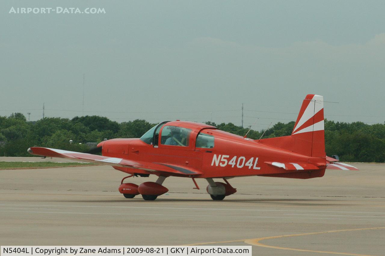 N5404L, 1973 Grumman American AA-5 Traveler C/N AA5-0304, At Arlington Municipal
