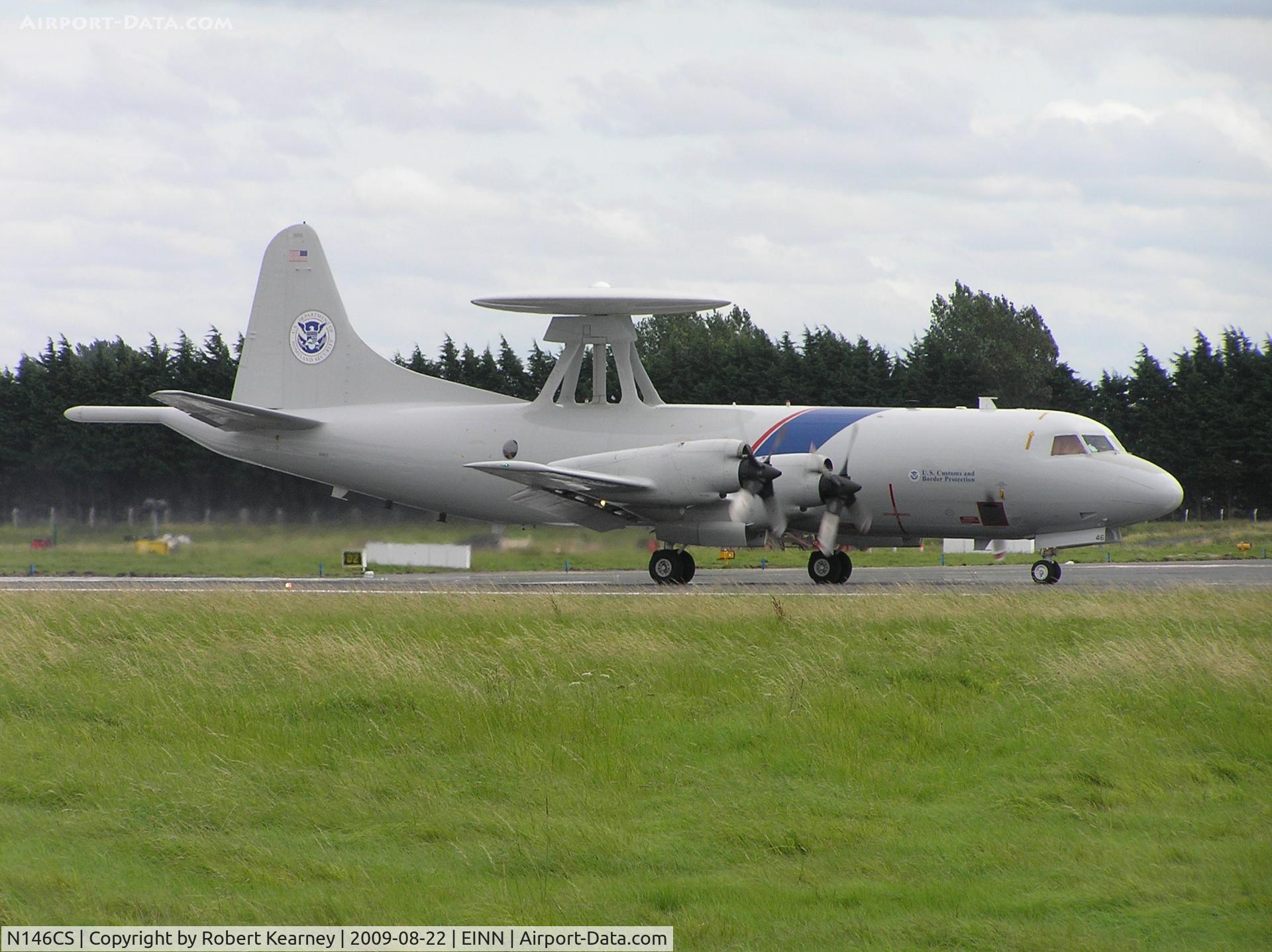 N146CS, 1968 Lockheed P-3B Orion C/N 185-5286, P3 rolling