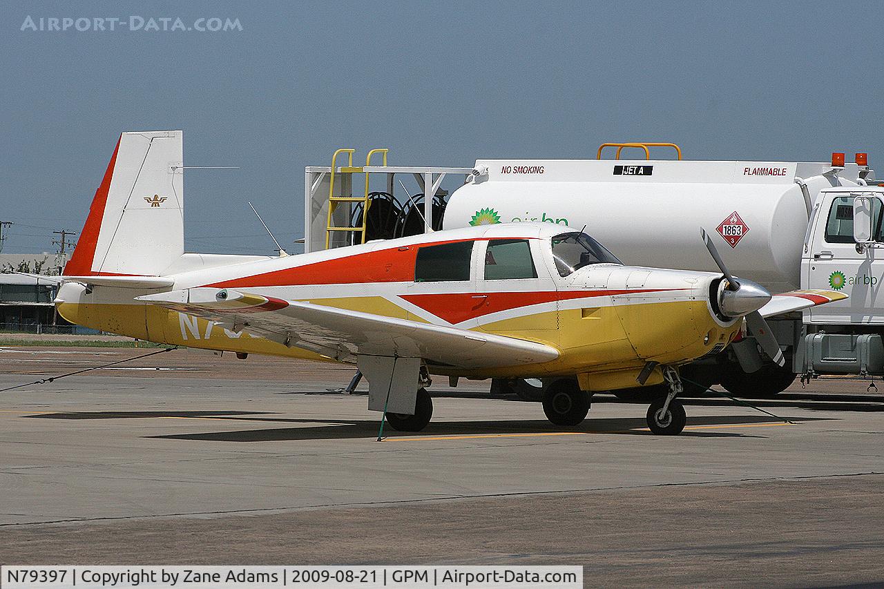 N79397, 1965 Mooney M20E C/N 597, At Grand Prairie Municipal