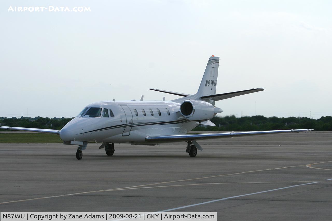 N87WU, 1999 Cessna 560XL C/N 560-5039, In town for the first Dallas Cowboys game at the new stadium.