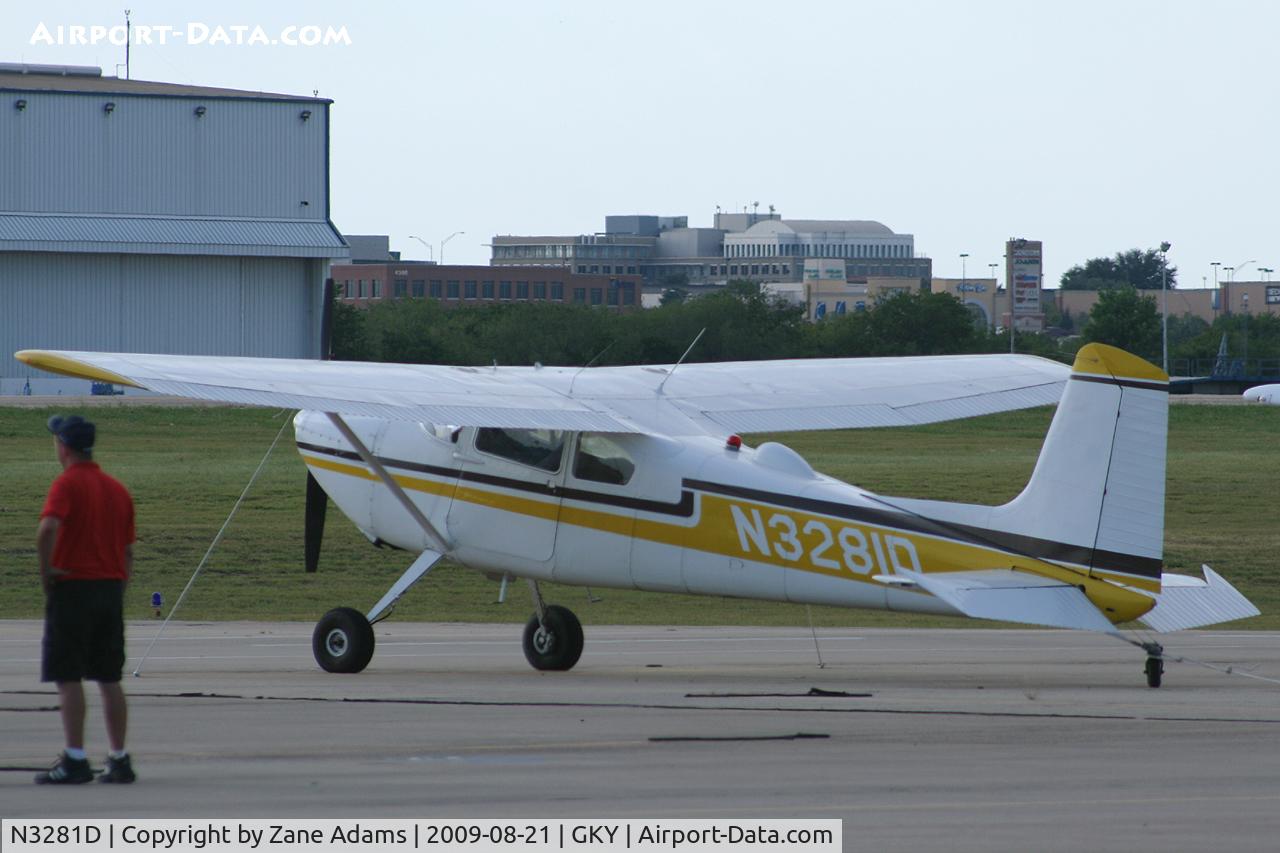 N3281D, 1955 Cessna 180 C/N 32079, In town for the first Dallas Cowboys game at the new stadium.