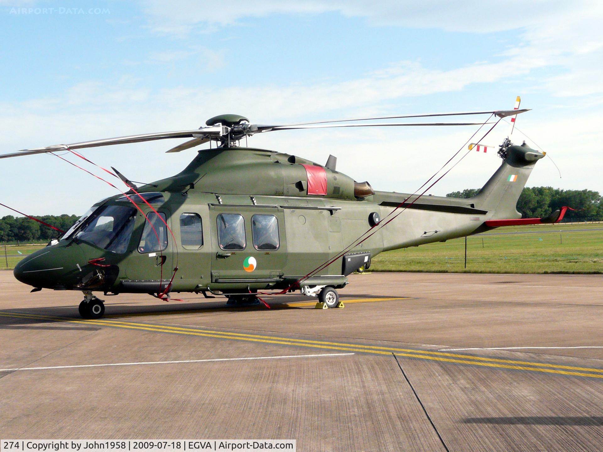 274, Agusta AB-139 C/N 31048, Static display at RIAT