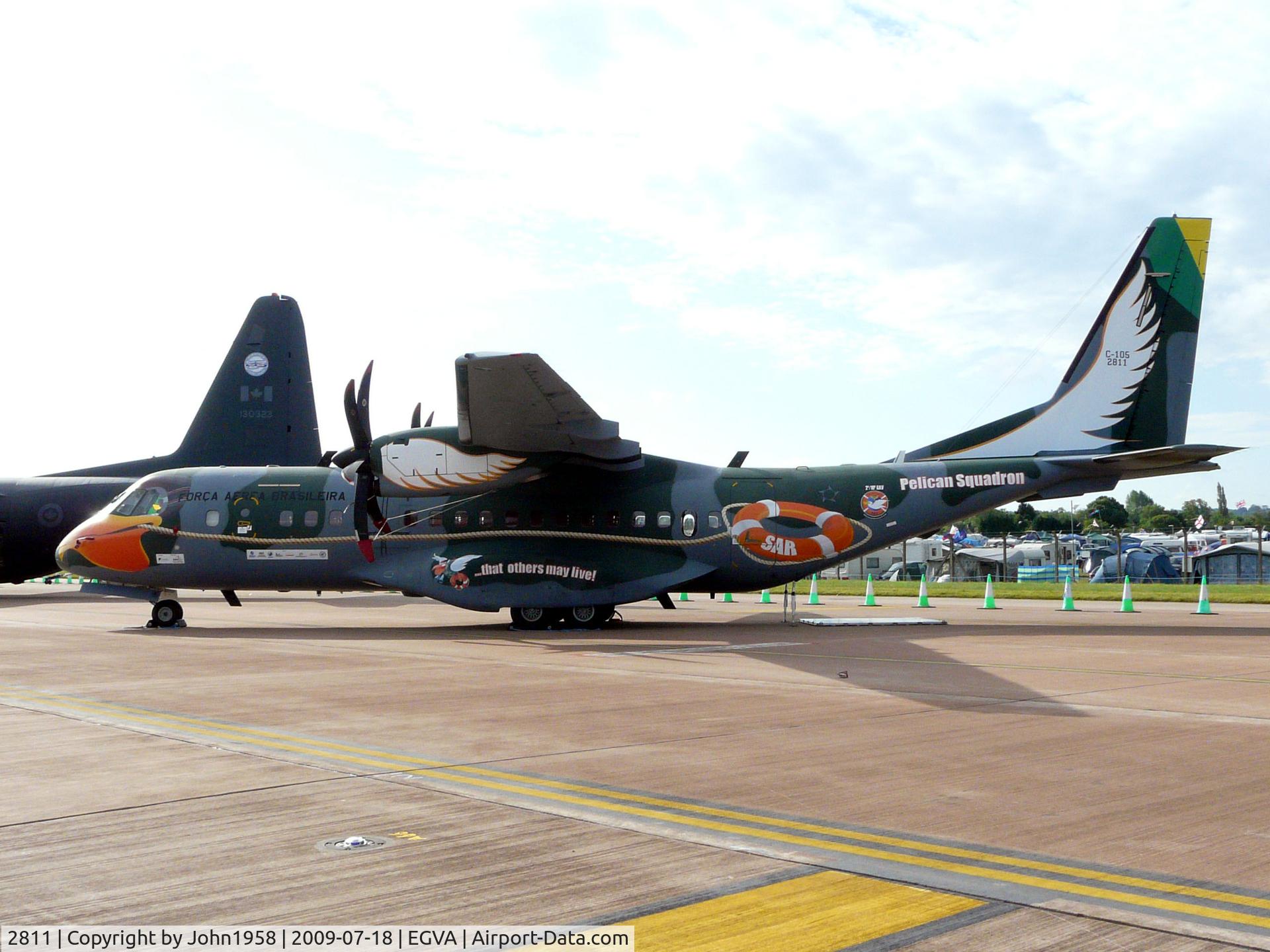 2811, 2009 CASA C-295M C-105A Amazonas C/N S-058, Static at RIAT