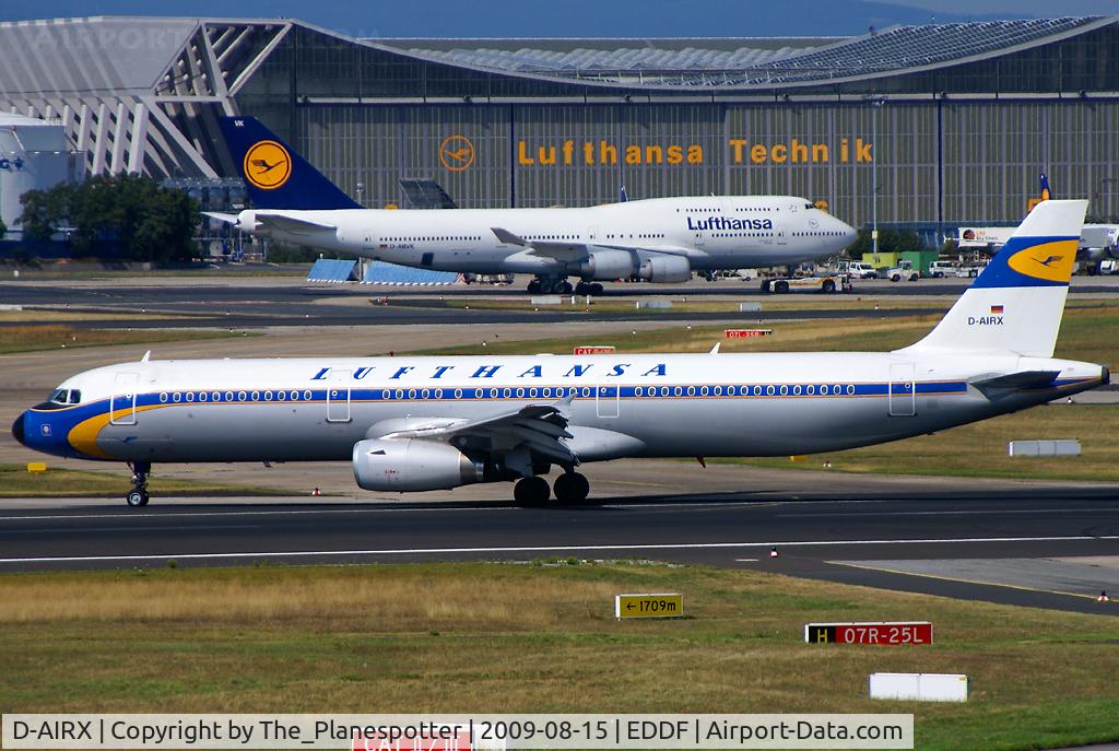 D-AIRX, 1998 Airbus A321-131 C/N 0887, Lufthansa Retro Jet