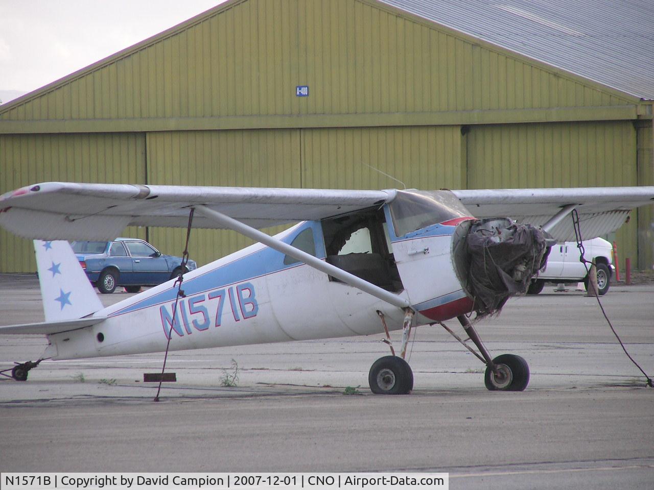 N1571B, 1948 Luscombe 8E Silvaire C/N 6198, Chino, CA