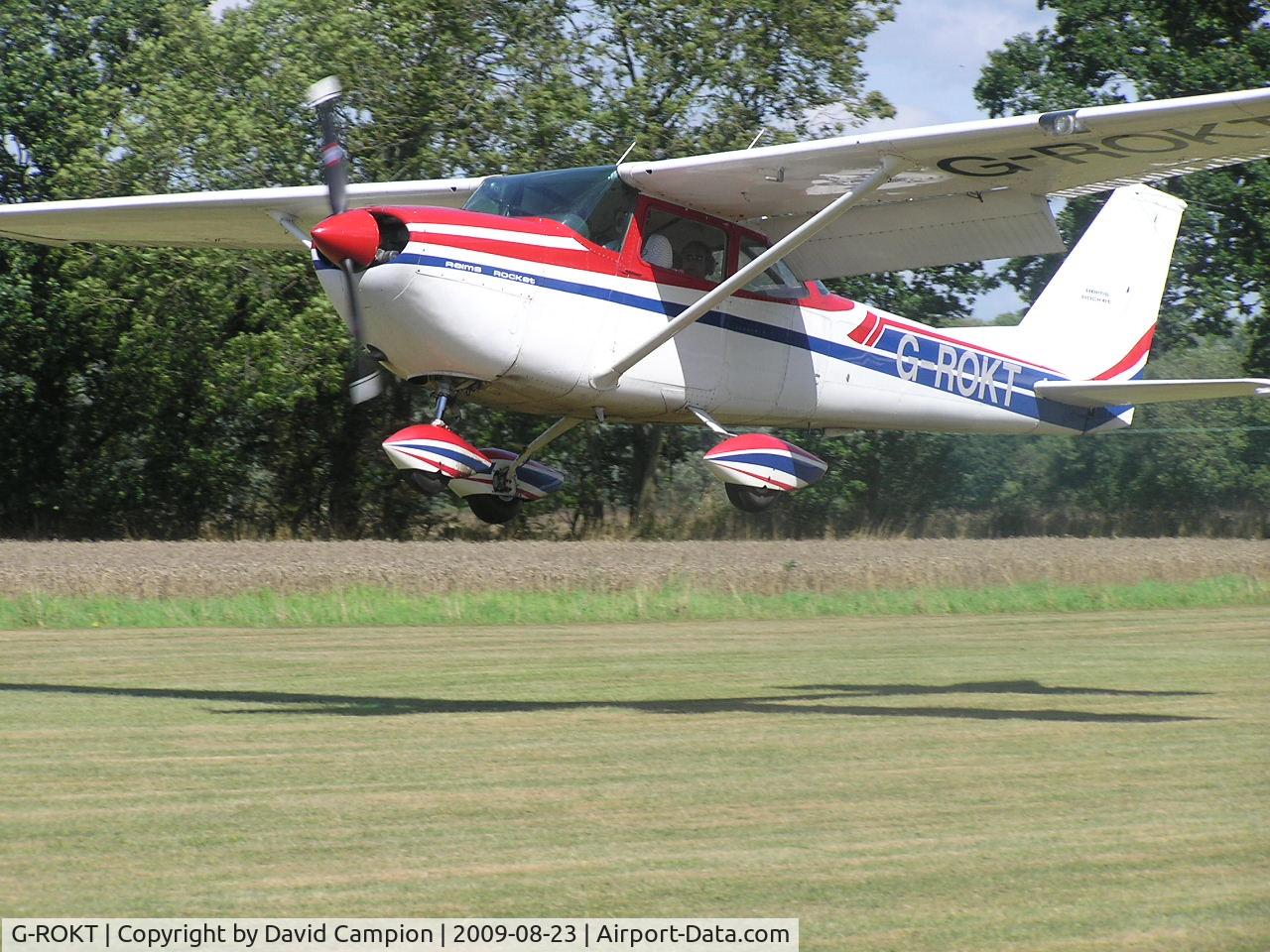 G-ROKT, 1968 Reims FR172E Reims Rocket C/N 0046, At Brimpton, Berkshire, UK