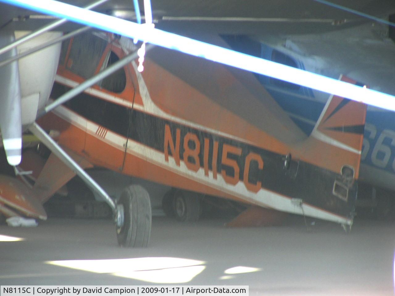 N8115C, 1954 Piper PA-22-135 Tri-Pacer C/N 22-2261, Flabob, CA