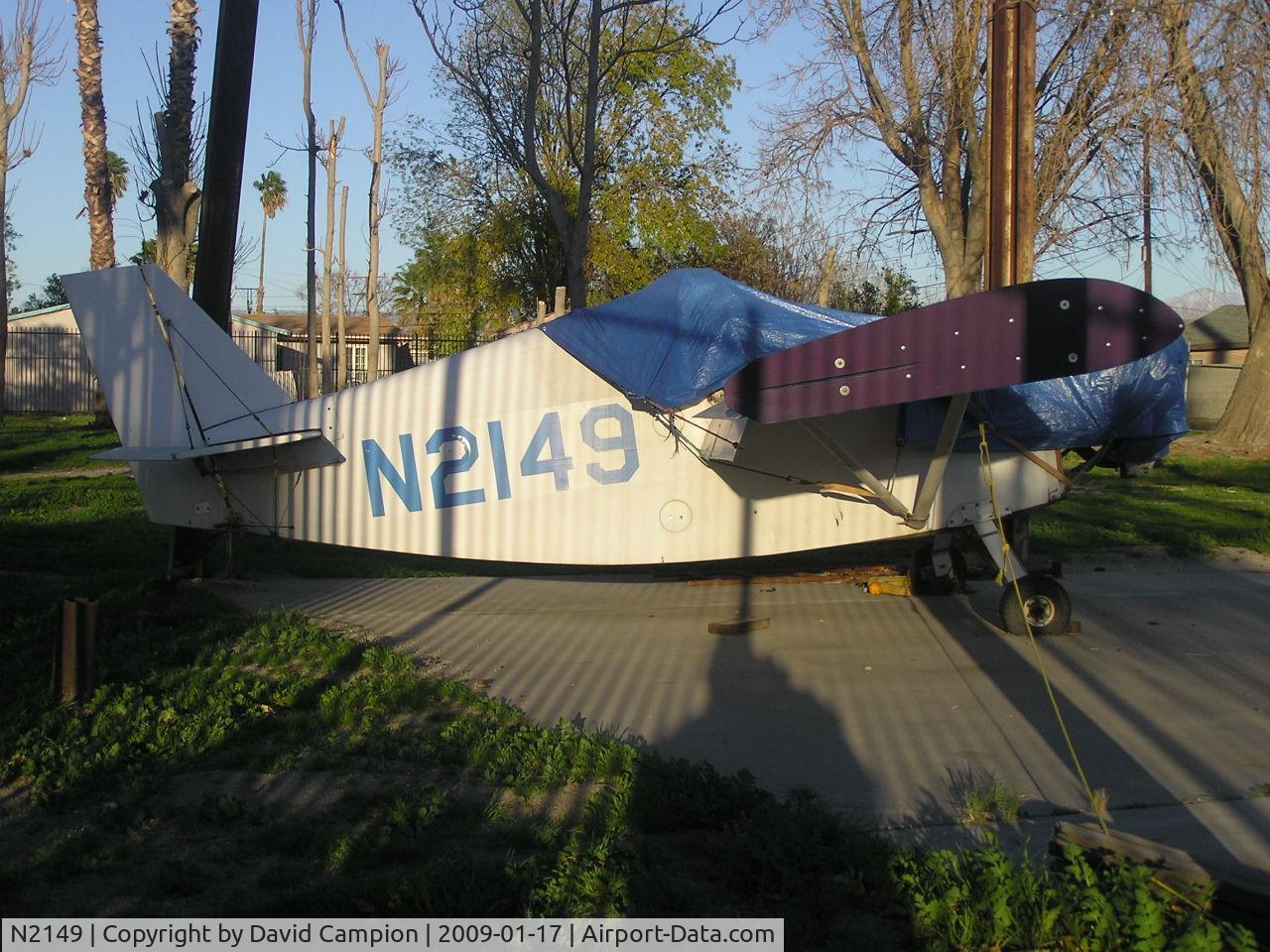 N2149, 1978 Hoops SP-1 C/N 1, Flabob, CA