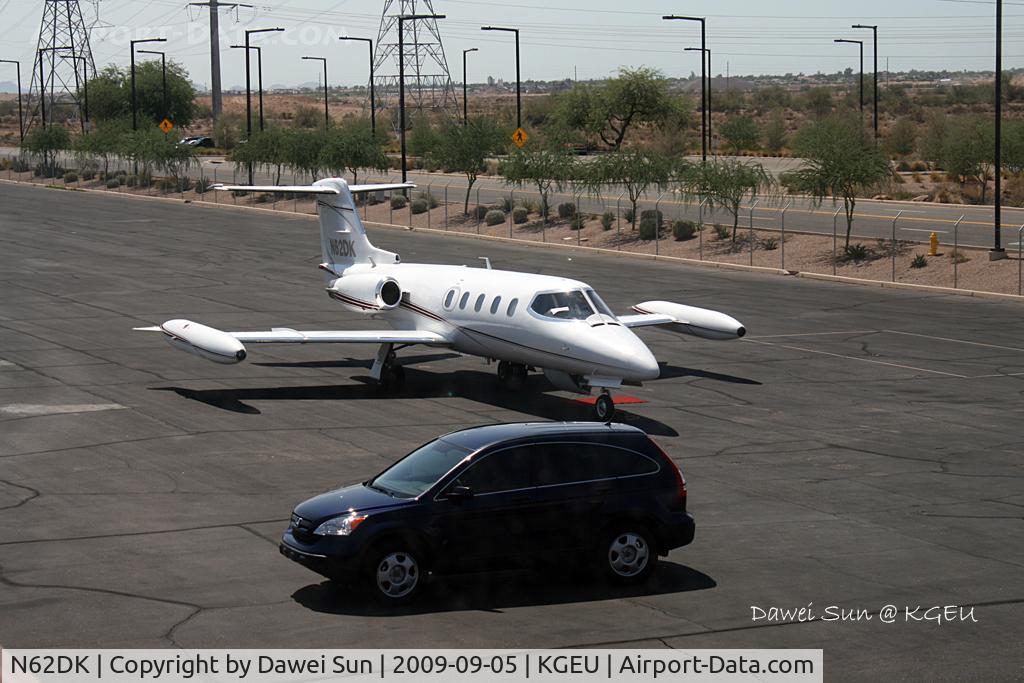 N62DK, 1982 Gates Learjet 25D C/N 356, KGEU