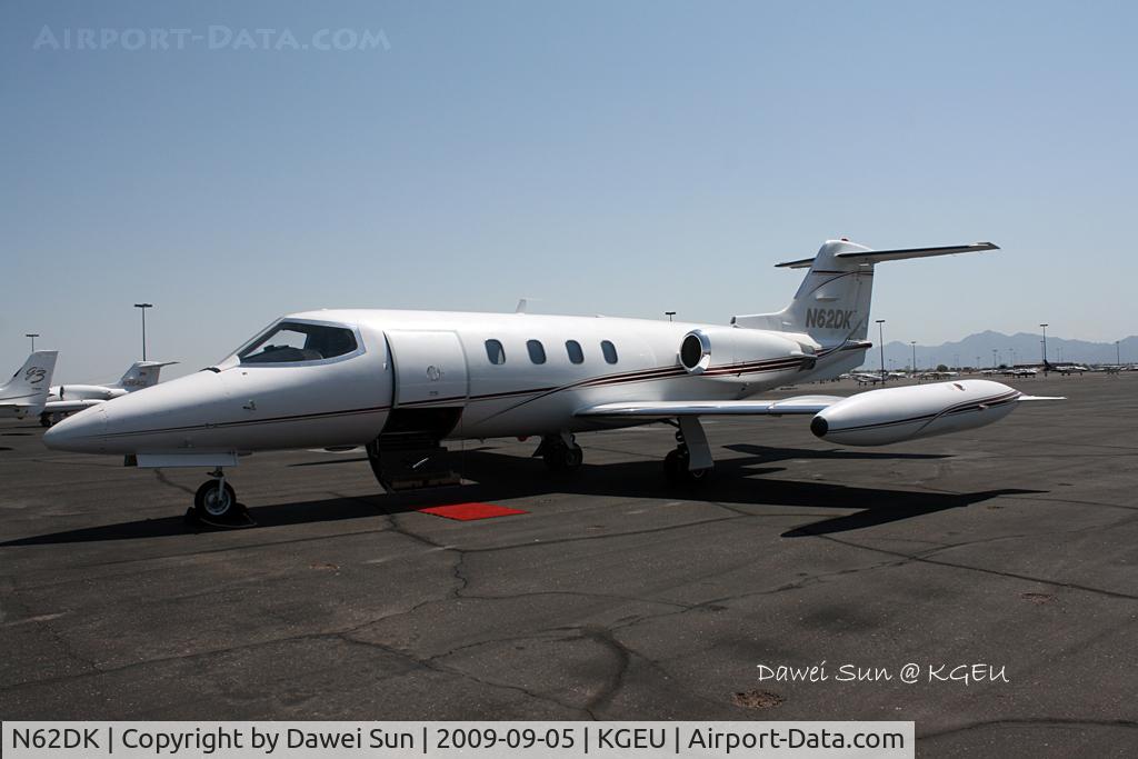 N62DK, 1982 Gates Learjet 25D C/N 356, KGEU