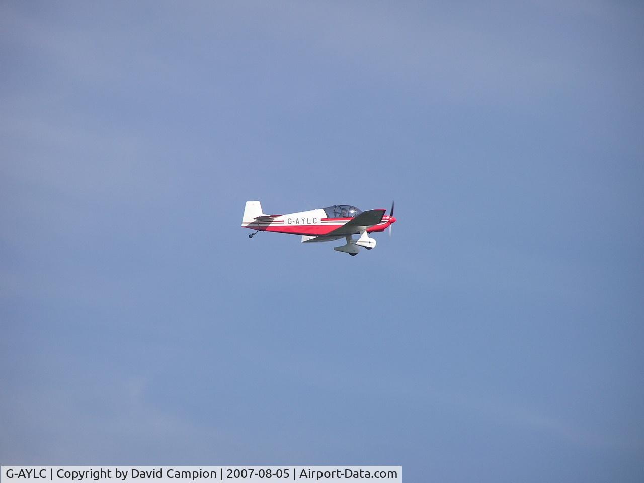 G-AYLC, 1964 CEA Jodel DR-1051 Ambassadeur C/N 536, Overhead Popham, UK