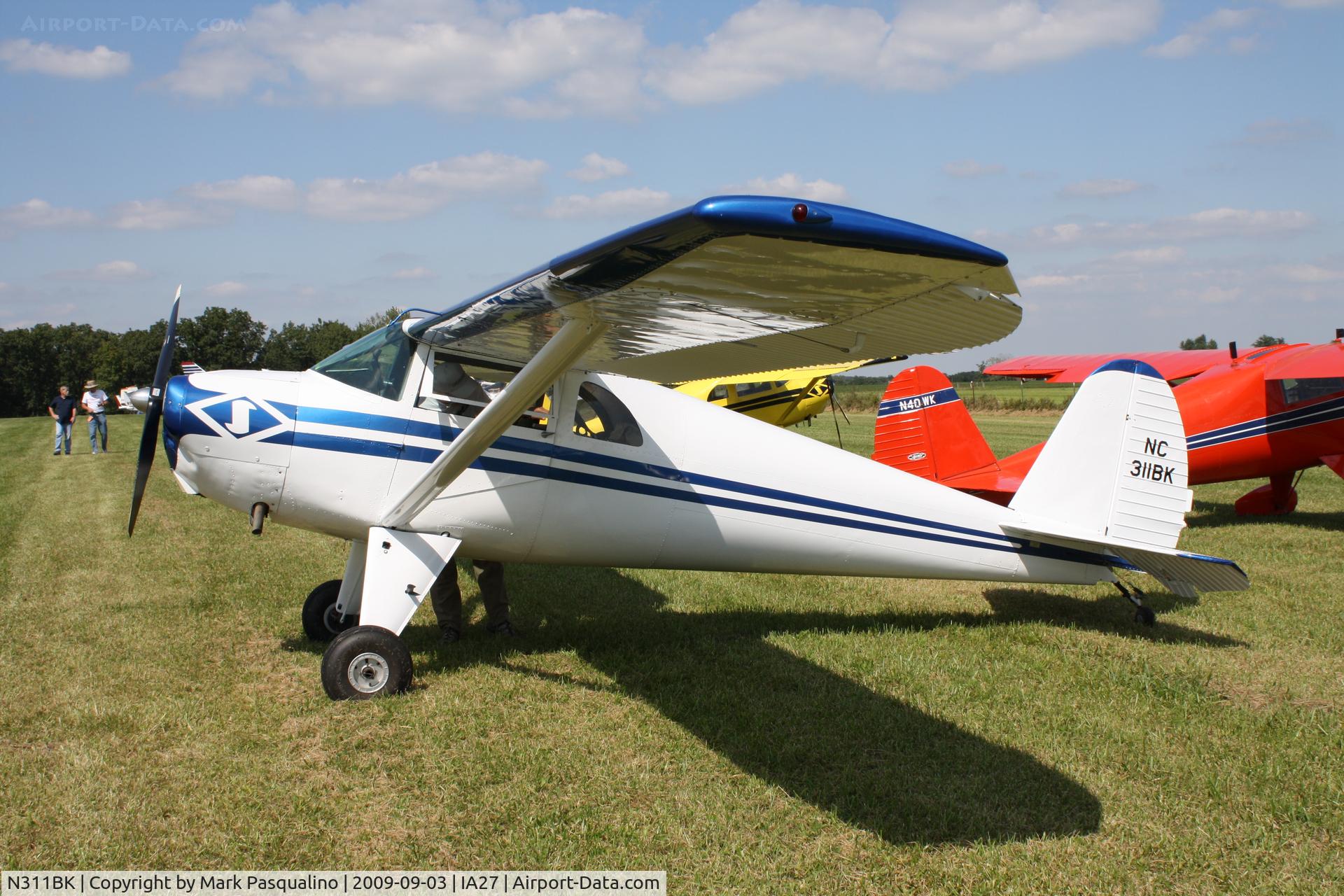 N311BK, 1946 Luscombe 8A C/N 3261, Luscombe 8A