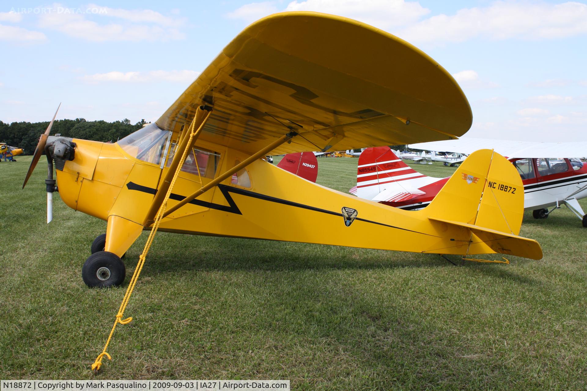 N18872, 1937 Aeronca K C/N K-147, Aeronca K