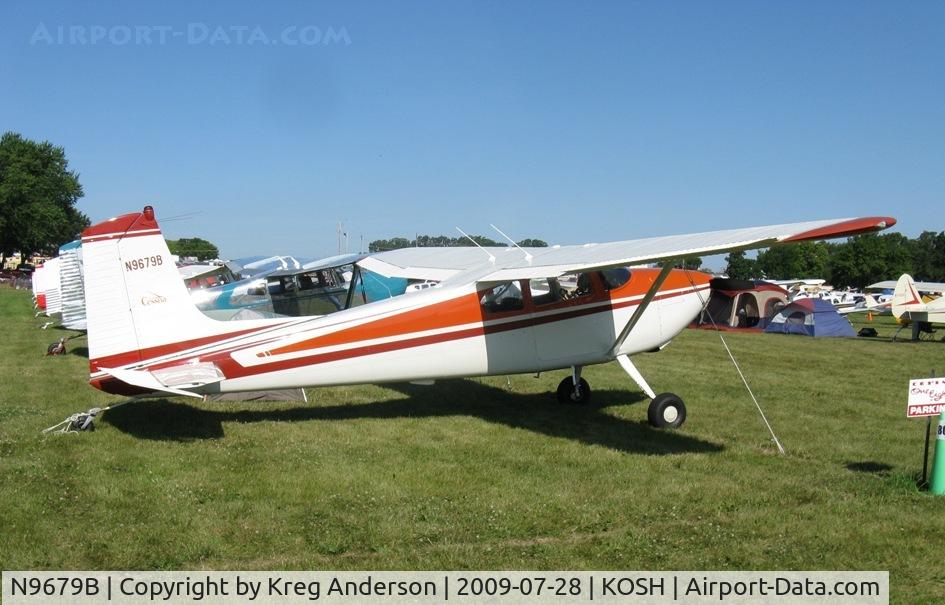 N9679B, 1957 Cessna 180A C/N 32976, EAA Airventure 2009