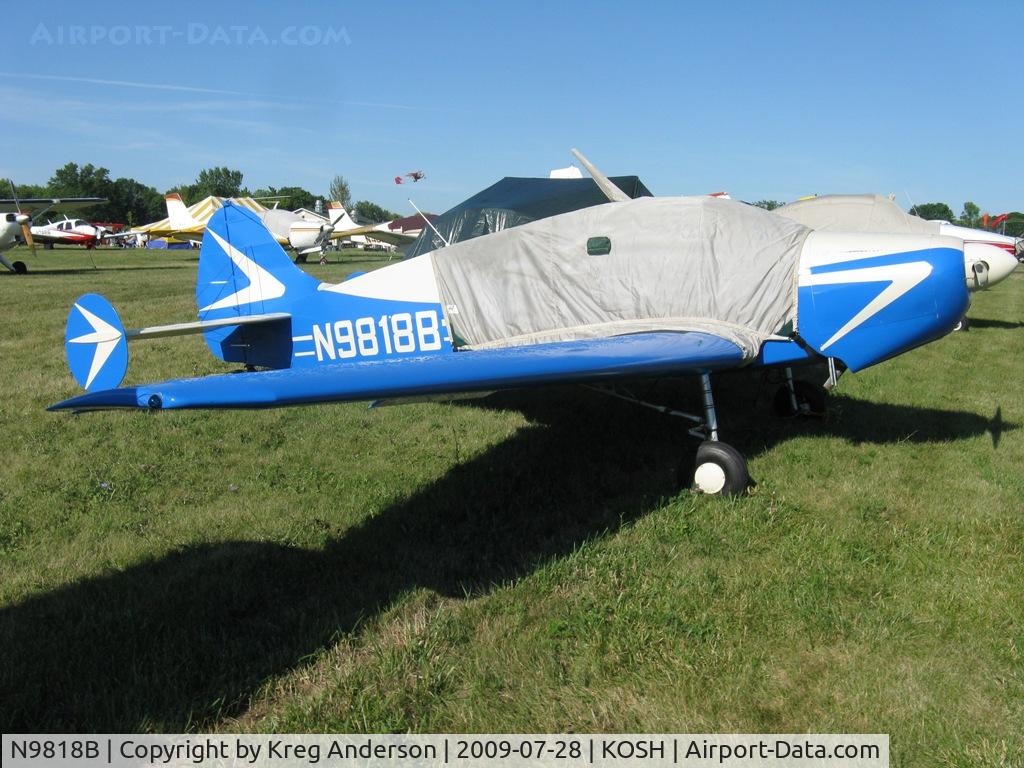 N9818B, 1958 Bellanca 14-19-2 Cruisair Senior C/N 4070, EAA Airventure 2009