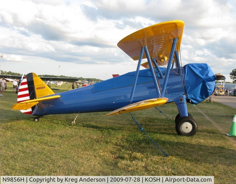 N9856H, 1943 Boeing A75N1(PT17) C/N 75-4988, EAA Airventure 2009