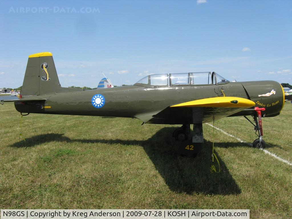 N98GS, 1976 Nanchang CJ-6A C/N 2751242, EAA Airventure 2009