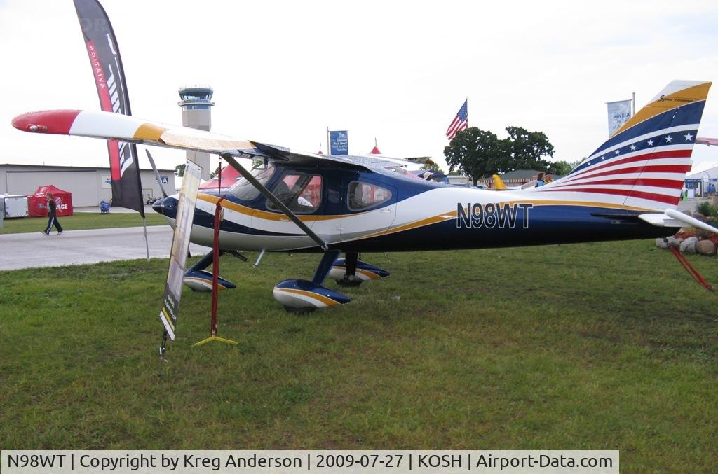 N98WT, 2007 Glasair GS-2 Sportsman C/N 7179, EAA Airventure 2009