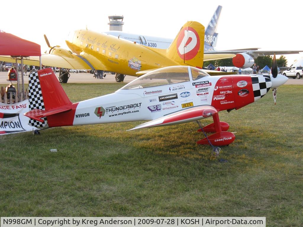 N998GM, Vans RV-8 C/N 82254, EAA Airventure 2009