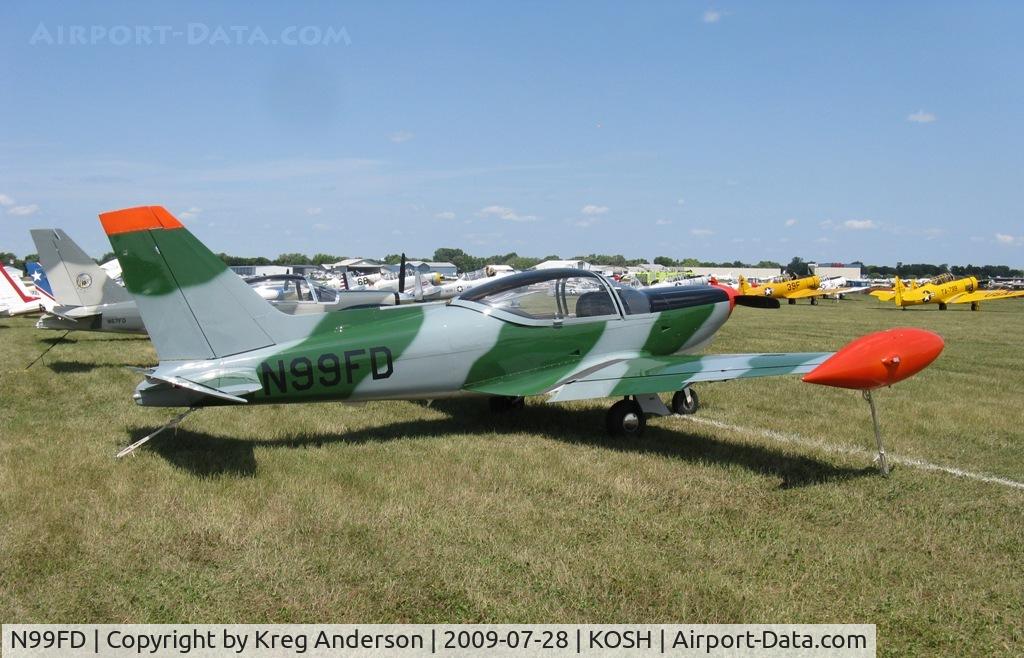N99FD, 1991 SIAI-Marchetti SF-260D C/N 787, EAA Airventure 2009