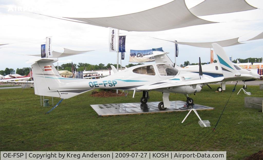 OE-FSP, 2009 Diamond DA-42NG Twin Star C/N 42.286, EAA Airventure 2009