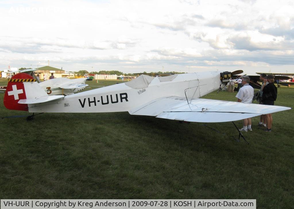 VH-UUR, 1934 Klemm L25-D11 C/N 796, EAA Airventure 2009
