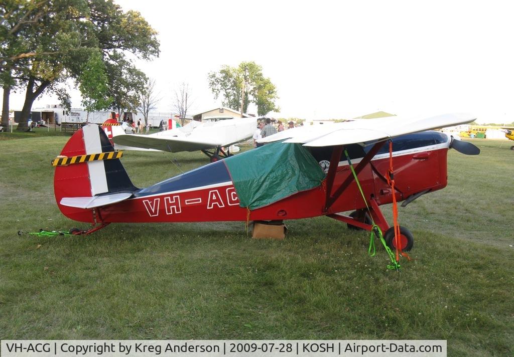 VH-ACG, 1932 Comper CLA-7 Swift C/N GS32/2, EAA Airventure 2009