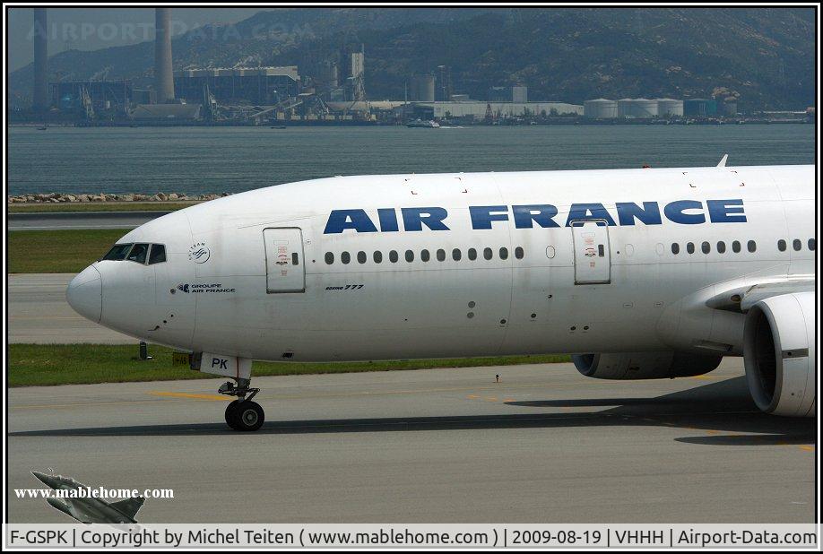 F-GSPK, 2000 Boeing 777-228/ER C/N 29010, Air France