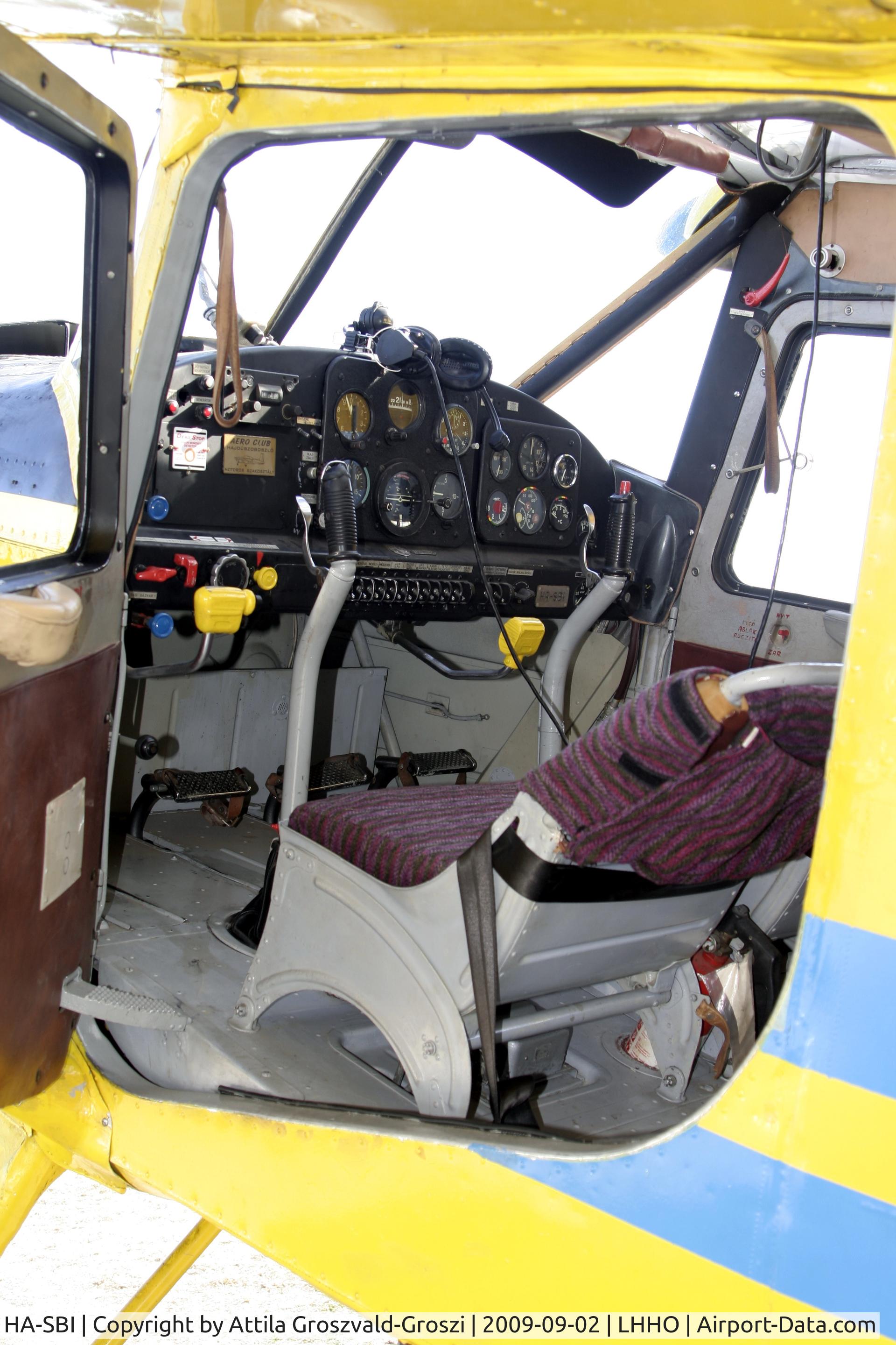 HA-SBI, 1967 PZL-Okecie PZL-101A Gawron C/N 107235, Hajduszoboszló Airport - LHHO