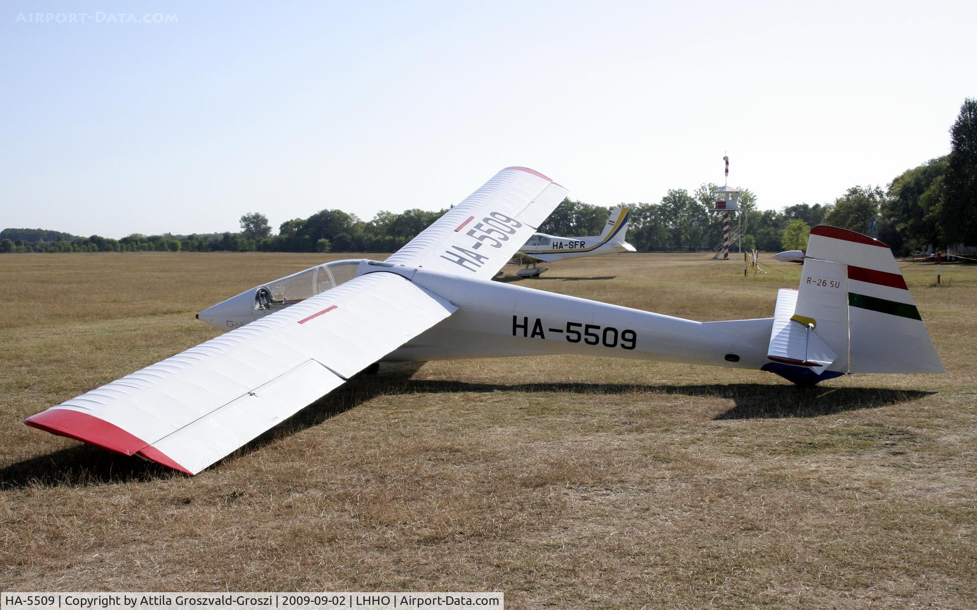 HA-5509, 1984 Rubik R-26SU Góbé 82 C/N AA800025, Hajduszoboszló Airport - LHHO