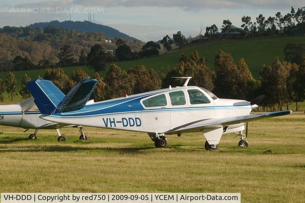 VH-DDD, 1967 Beech V35 Bonanza C/N D-8576, Bonanza VH-DDD Coldstream Airfield