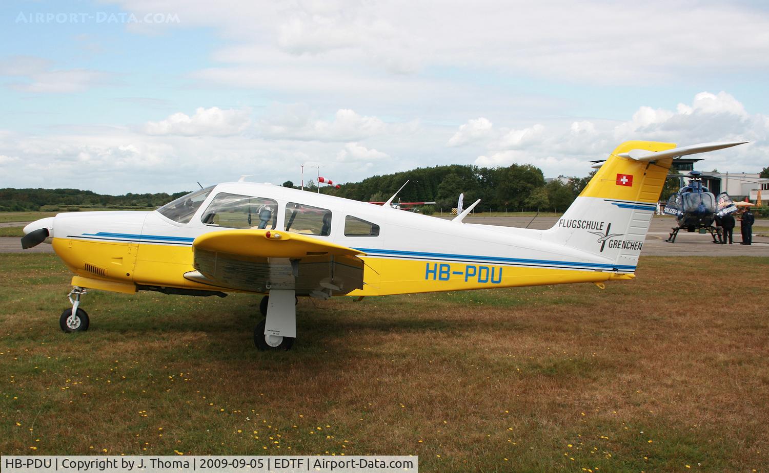 HB-PDU, 1979 Piper PA-28RT-201 Arrow IV C/N 28R-7918201, Piper PA-28RT-201