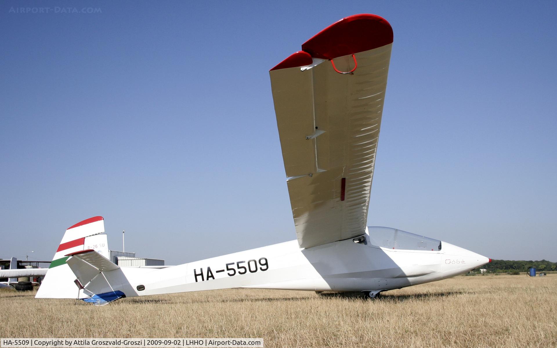 HA-5509, 1984 Rubik R-26SU Góbé 82 C/N AA800025, Hajduszoboszló Airport - LHHO
