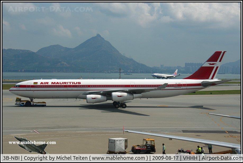 3B-NBI, 2006 Airbus A340-313X C/N 793, Air Mauritius