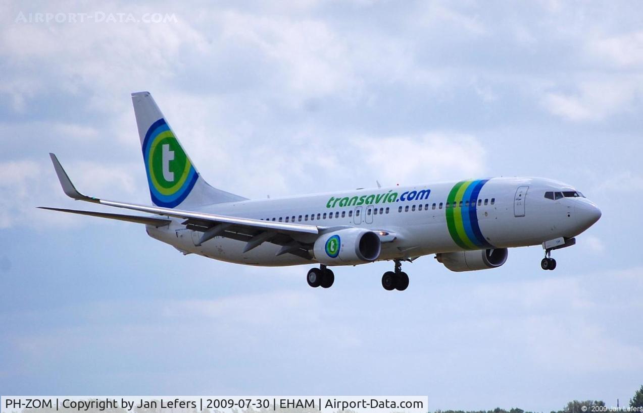 PH-ZOM, 2009 Boeing 737-8K2 C/N 29677, Transavia Boeing