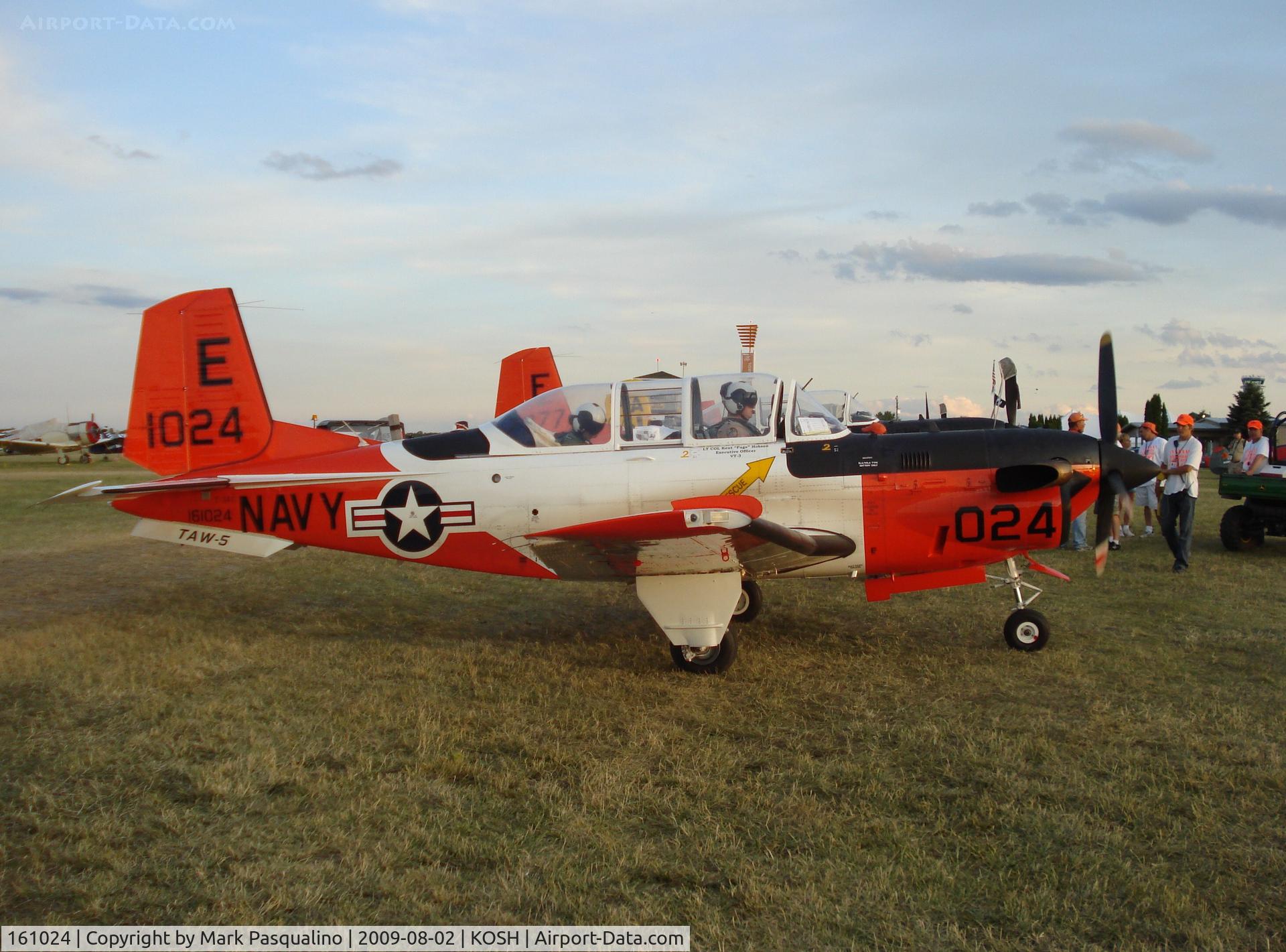 161024, Beech T-34C Turbo Mentor C/N GL-152, Beech T-34C