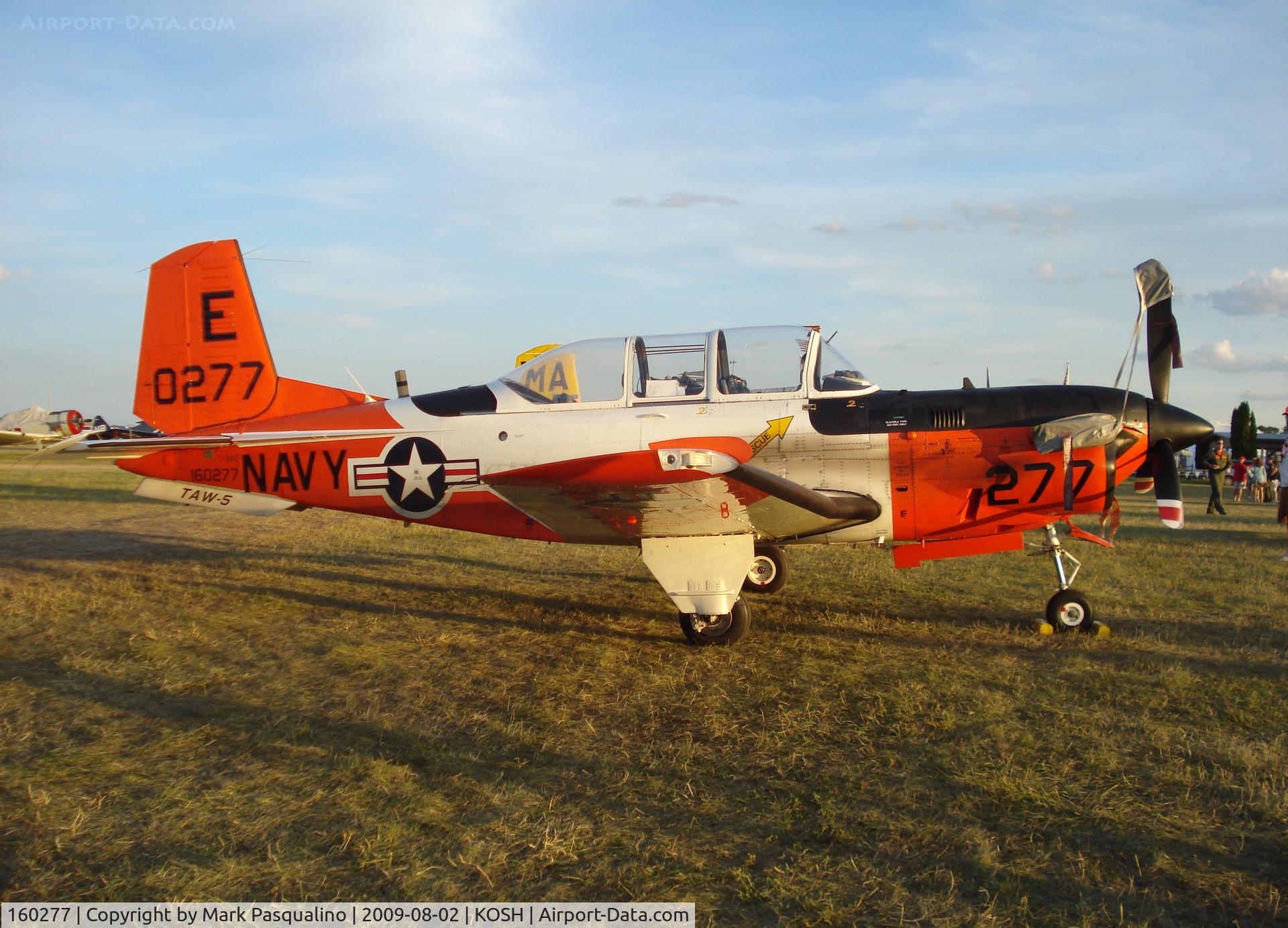 160277, Beech T-34C Turbo Mentor C/N GL-13, Beech T-34C
